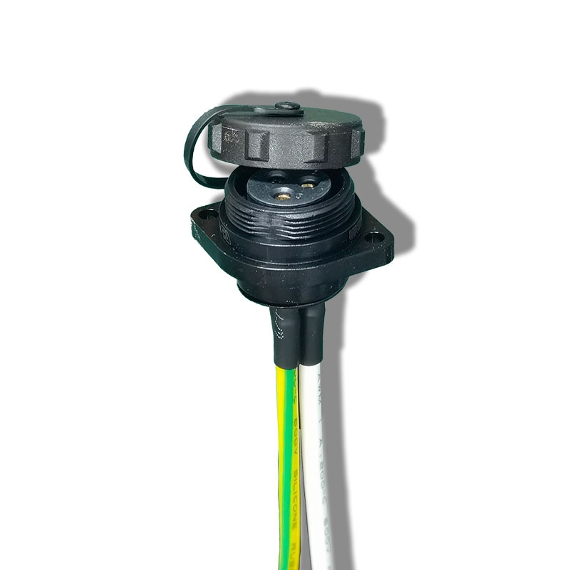 工控连接器 直流插座线 防水航空插头线